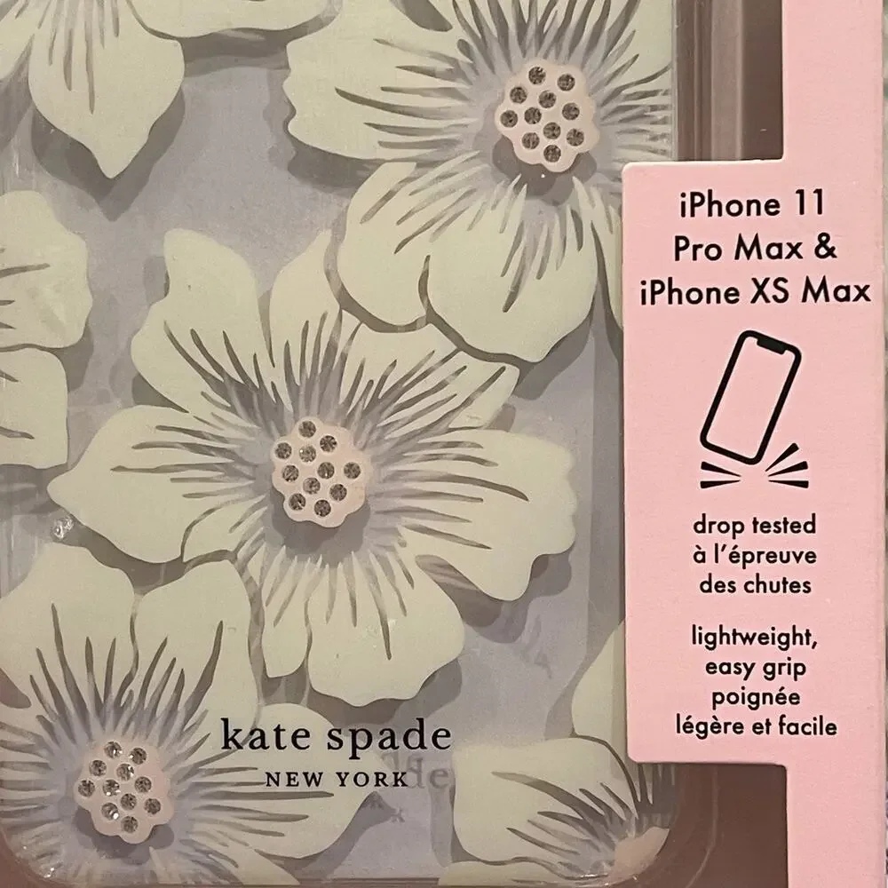 Kate Spade New York Apple iPhone 11 Pro/XS Hard Shell Case HollyHock Floral New
